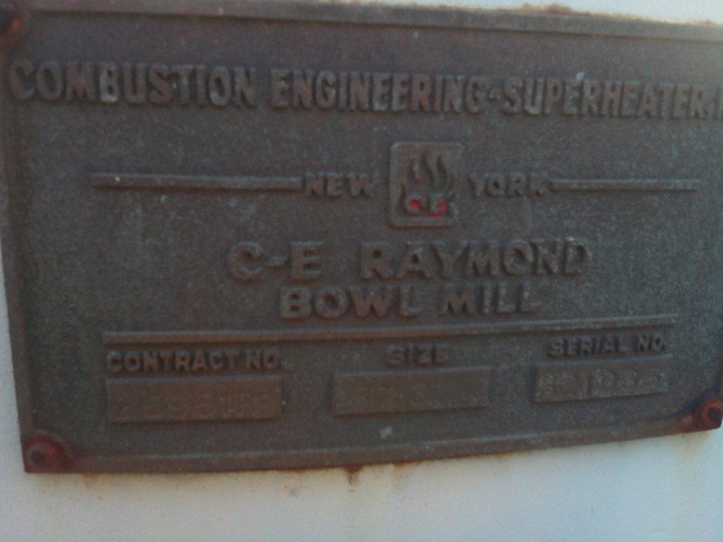 Raymond #573, Bowl Mill, Coal Pulverizer, 26500 lb/hr of coal, requires 250 HP - Image 10