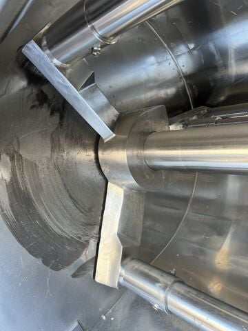 Schaeffer #HS-25, Triple Roller Bar Mixer, 2500 lb., 75 cu.ft., 200 HP - Image 6