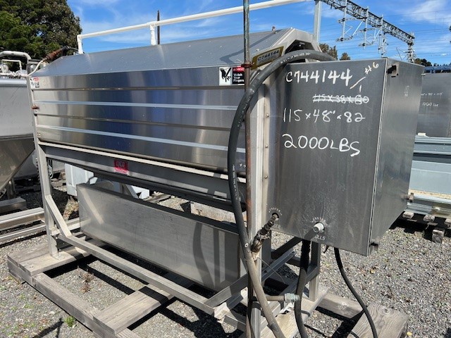 Lyco #7000, Peeler/Washer, 18" diameter x 80" L, 5" brush roller, 10 HP, 208-230/460V, 1750 RPM - Image 1