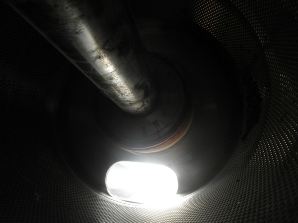 Manzini #TE30, Turbo Finisher, 4" opening, 6" liquid discharge, 5.5" x 3" solids discharge, 40 HP - Image 8