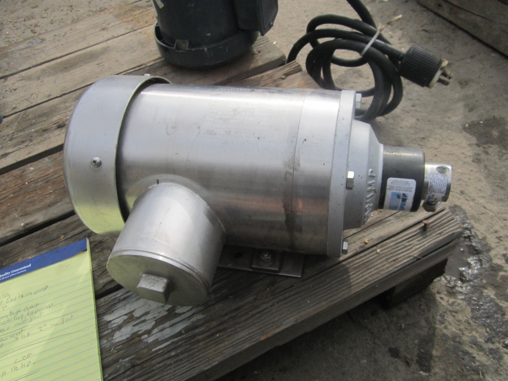 .25" Micro Gear Pump #O/C-GA-T23, Stainless Steel, 2 HP, 208/230/460V, 3450 RPM - Image 1
