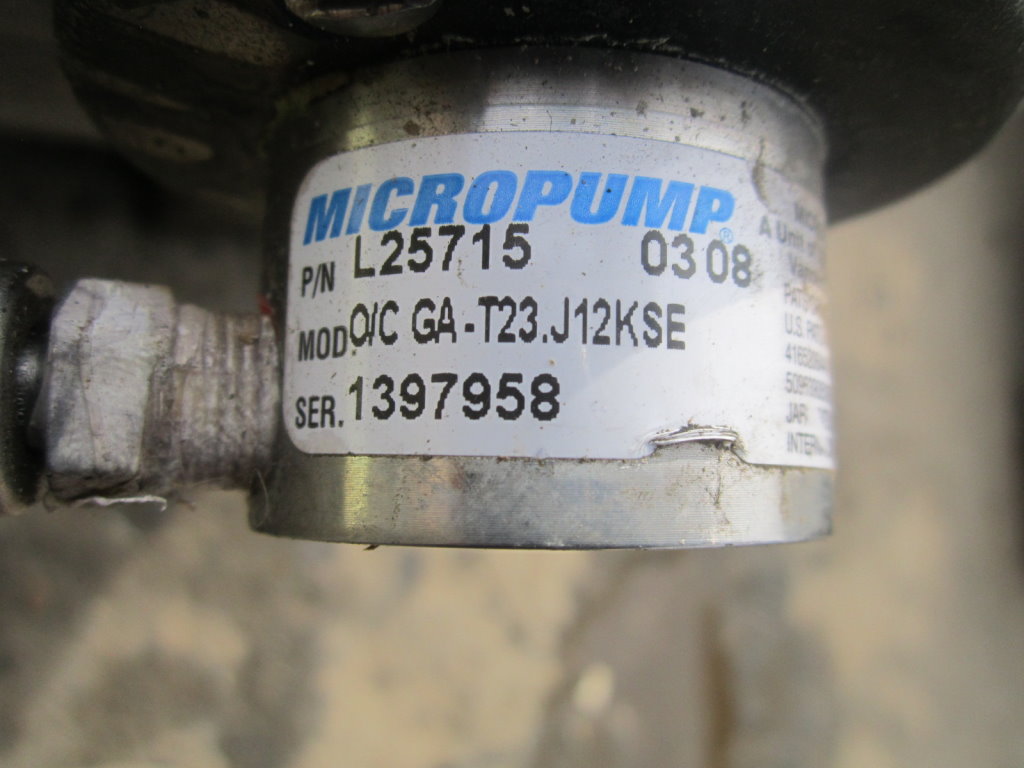 .25" Micro Gear Pump #O/C-GA-T23, Stainless Steel, 2 HP, 208/230/460V, 3450 RPM - Image 3