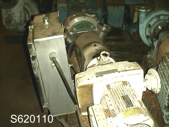 4" Kontro #PAS60/S11, Pump/Flipper, 4" Inlet x 4" Outlet, 70 GPM, 3 HP, 7 to 100 RPM, 175 PSI - Image 1