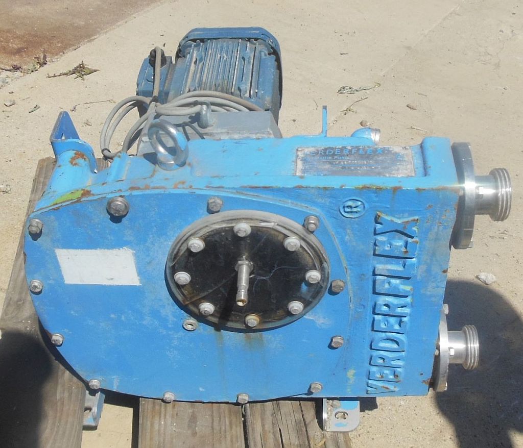 Verdeflex #VF-25, Peristaltic Pump, Stainless Steel, 2 HP, 1740 RPM, 230/460 V. - Image 1