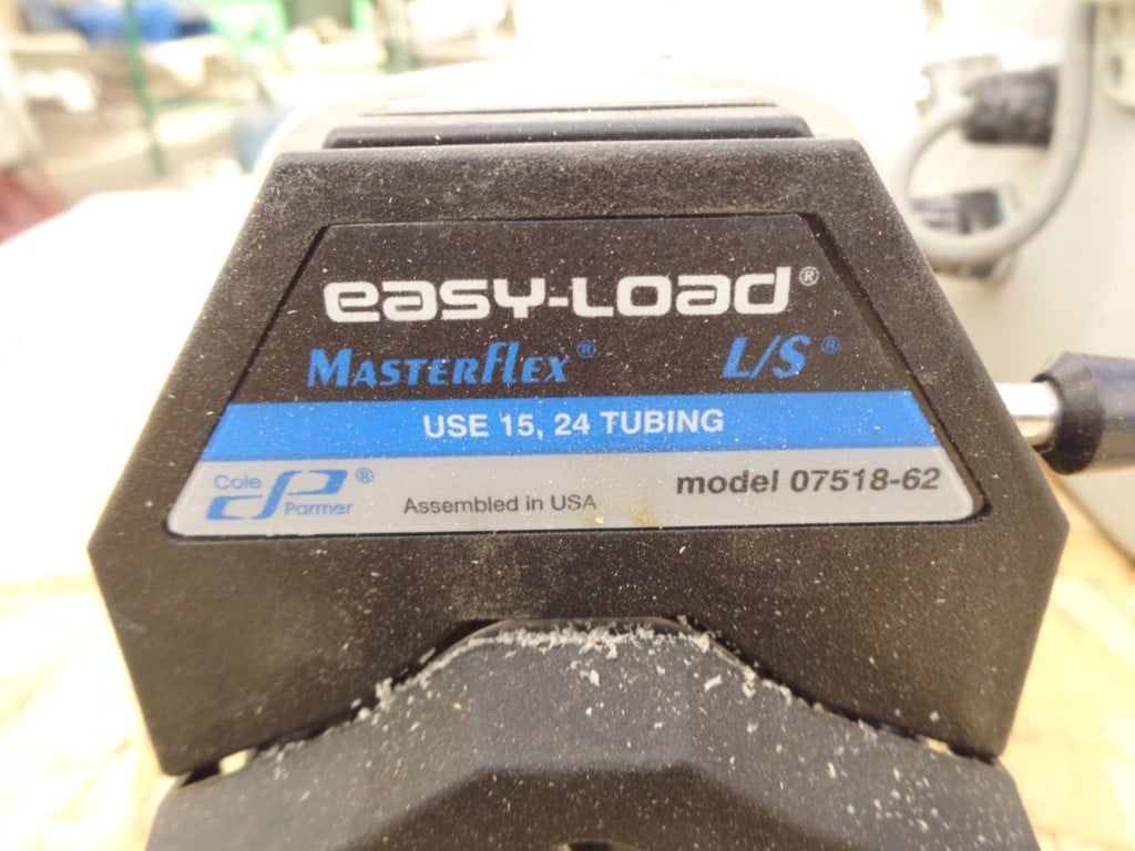 Cole Parmer #07518-12, Peristaltic Pump, 15 and 24 tubing, 6-600 RPM, digital control, 115V - Image 2
