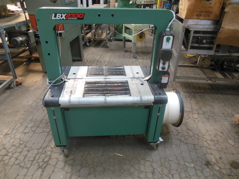 Signode #LBX-2330, Automatic Strapping System, 70 straps/min., 100 lbs. top shelf conveyor, 30' width x 24" - Image 2