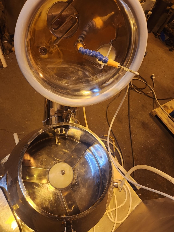 T.k. Fielder #PMA65, Mixer Granulator, 65 Liter, jacketed bowl, bottom blade, (1 available) chopper - Image 5