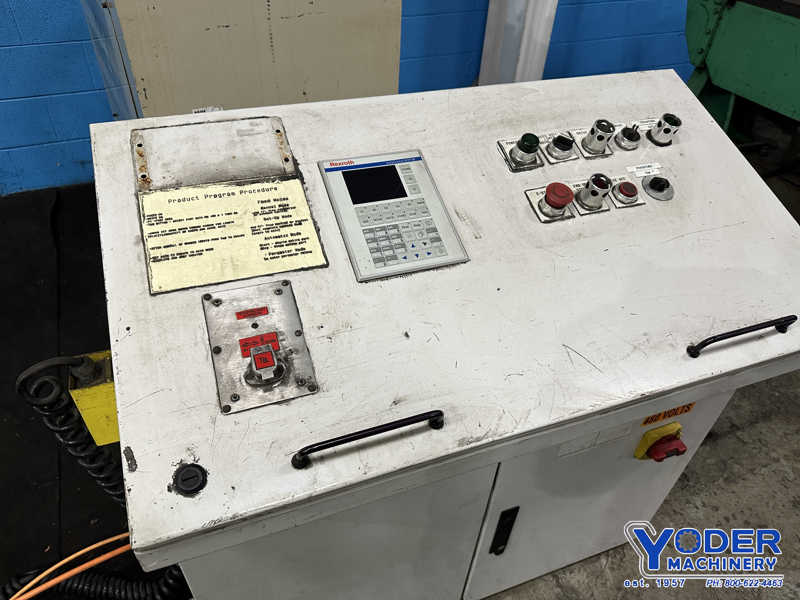 24" x .11" CHS #DRF-3-24, servo feeder, 3" roll diameter, air clamping, roll infeed guides, 2011 - Image 2