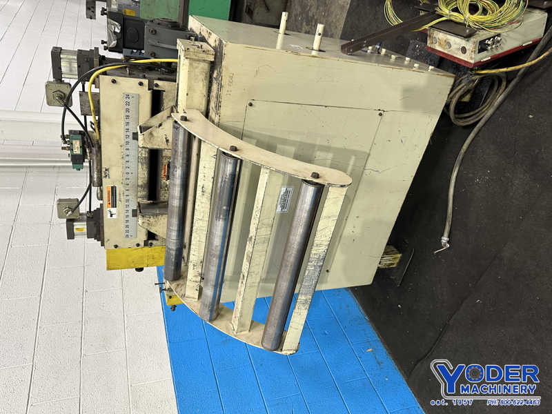 24" x .11" CHS #DRF-3-24, servo feeder, 3" roll diameter, air clamping, roll infeed guides, 2011 - Image 8