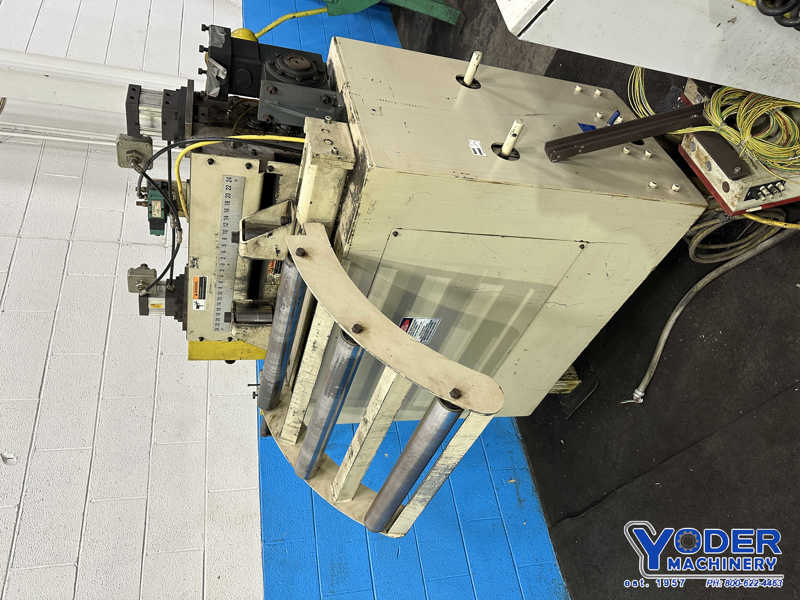 24" x .11" CHS #DRF-3-24, servo feeder, 3" roll diameter, air clamping, roll infeed guides, 2011 - Image 10