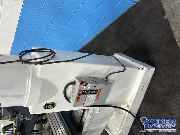 Lagun #FTV-2S, ram type manual vertical mill, 10" x50" table, 2 HP, harden ways, power draw bar - Image 6