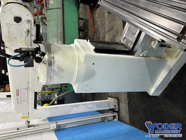 Lagun #FTV-2S, ram type manual vertical mill, 10" x50" table, 2 HP, harden ways, power draw bar - Image 8
