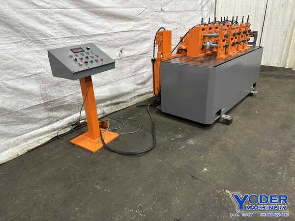 5 Stand, Samco, rollformer, 12" roll space, 9" horizontal centers, 1-1/2" spindle diameter, 10 HP - Image 1