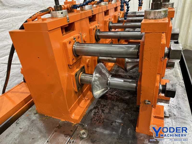 5 Stand, Samco, rollformer, 12" roll space, 9" horizontal centers, 1-1/2" spindle diameter, 10 HP - Image 4