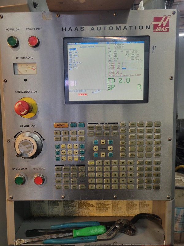 Haas #MDC-500, CNC vertical machining center, 24 automatic tool changer, 20" X, 14" Y, 20" Z, 7500 RPM, 20 - Image 8