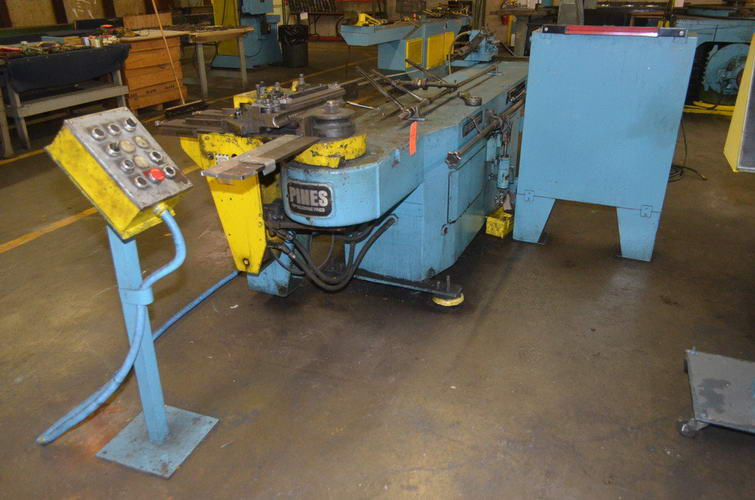 3" Pines #2, hydraulic tube bender, counter clockwise bending head - Image 3