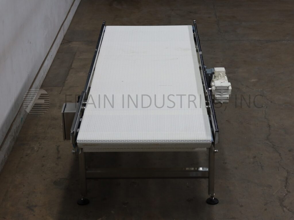 36" wide x 10' long, BMI, retracting nose, Stainless Steel conveyor, 3/4 HP drive - Image 3