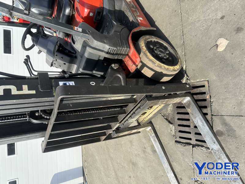 5000 lb. Tusk #500CG-16, LP gas forklift, 188" lift height, 42" fork length, side shift, 2008 - Image 3