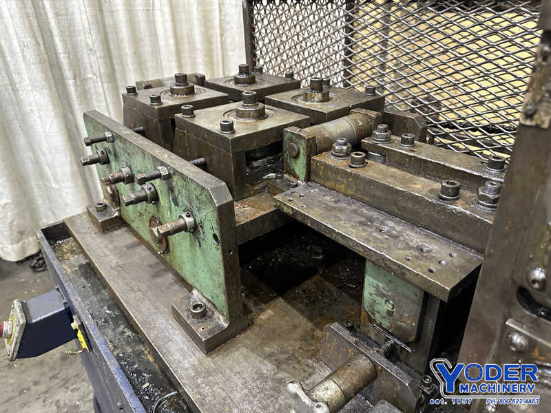 6 Stand, Dahlstrom #550-6-OB rollformer, 2" shaft diameter, 6" roll space, 11" horizontal center, 10 HP - Image 5