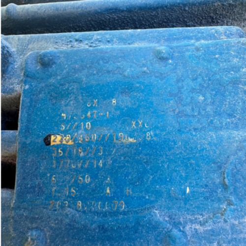 Myers, Dispersion Mixer, 2" diameter Shaft w/12" diameter Dispersion blade, 60" clearance when fully lowered - Image 5