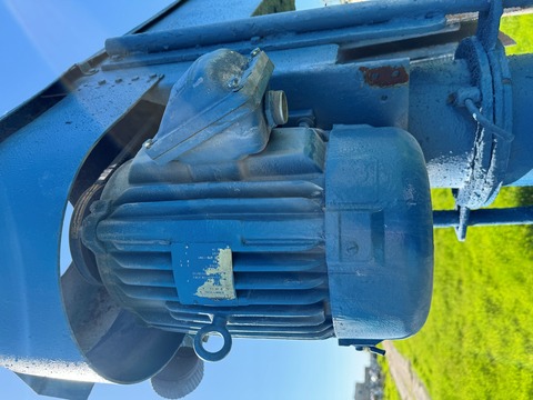Myers, Dispersion Mixer, 1.5" diameter Shaft, w/7" diameter Dispersion blade, 74" clearance when fully - Image 6