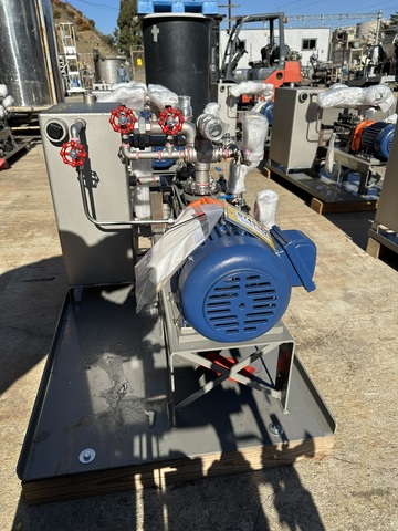 Flowserve #LPHR-25007-AB-AHF-4B-4, Liquid Ring Vacuum Pump, 100 TORR inlet, 14.70 PSIA discharge, 3 HP, 3500 - Image 3
