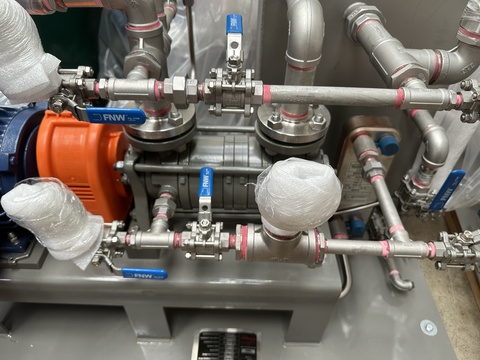 Flowserve #LPHR-25007-AB-AHF-4B-4, Liquid Ring Vacuum Pump, 100 TORR inlet, 14.70 PSIA discharge, 3 HP, 3500 - Image 6