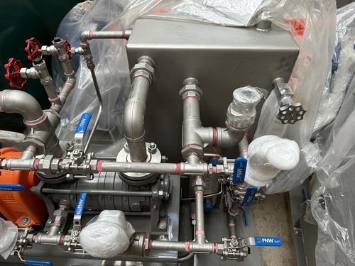 Flowserve #LPHR-25007-AB-AHF-4B-4, Liquid Ring Vacuum Pump, 100 TORR inlet, 14.70 PSIA discharge, 3 HP, 3500 - Image 7