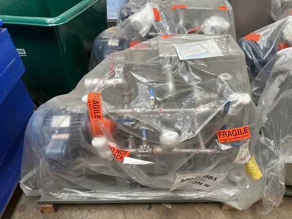 Flowserve #LPHR-25007-AB-AHF-4B-4, Liquid Ring Vacuum Pump, 100 TORR inlet, 14.70 PSIA discharge, 3 HP, 3500 - Image 9