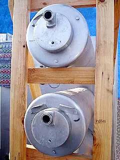 Waukesha Cherry Burrell #V-603, 3-Barrel Vogt Freezer, Ammonia refrigerant, (3) 6" diameter x 48" L Tubes, 15 - Image 10