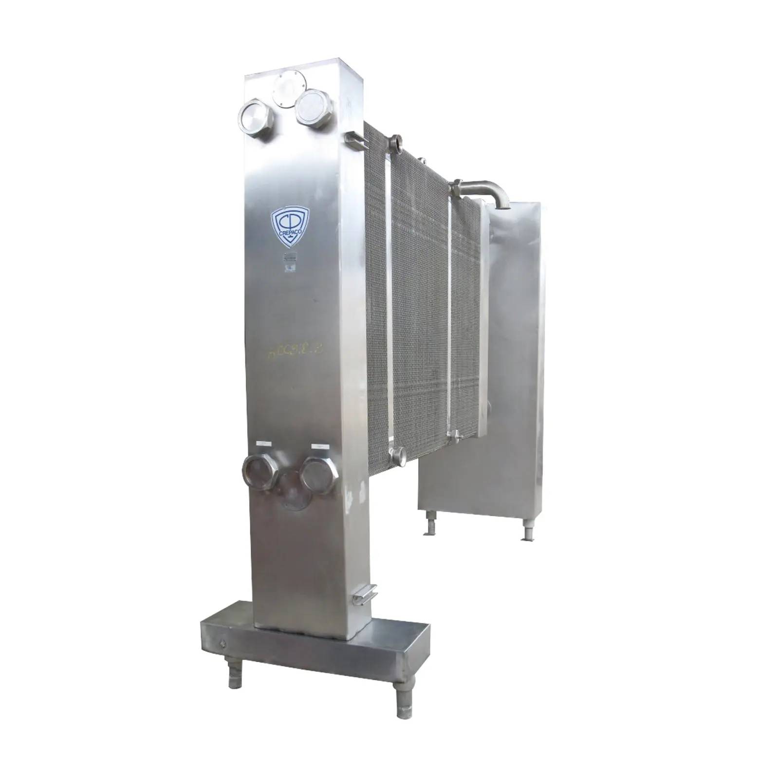 1490 sq.ft., APV, CR5, HTST Plate Heat Exchanger, (261) Stainless Steel Plates, 11' 7" L x 3' 5" W x 8' 6" H - Image 2