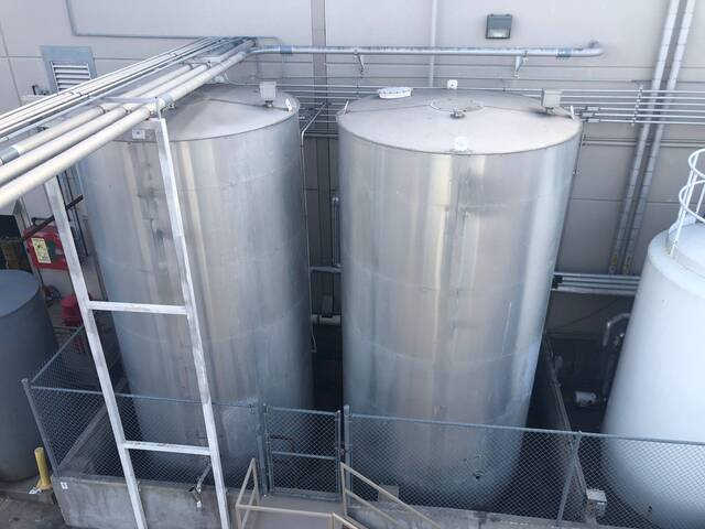 9136 gallon, Stainless Steel High Fructose Syrup Oil Silo, 22.9 min. Circ. capacity, 25 max. Circ. Fuse, 15 - Image 3