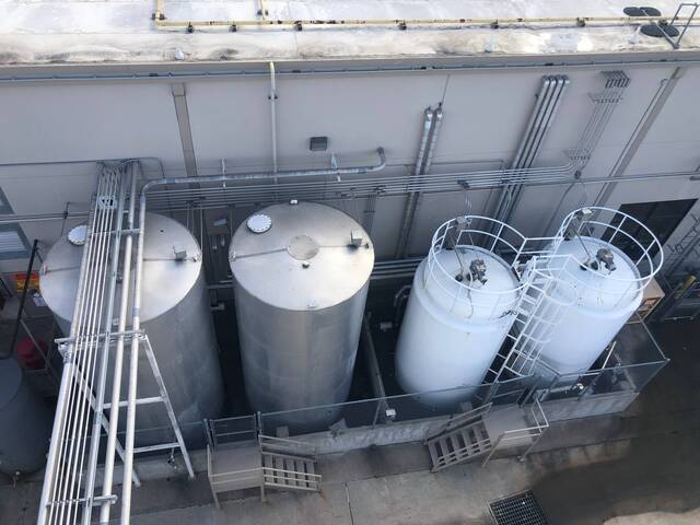 9136 gallon, Stainless Steel High Fructose Syrup Oil Silo, 22.9 min. Circ. capacity, 25 max. Circ. Fuse, 15 - Image 4