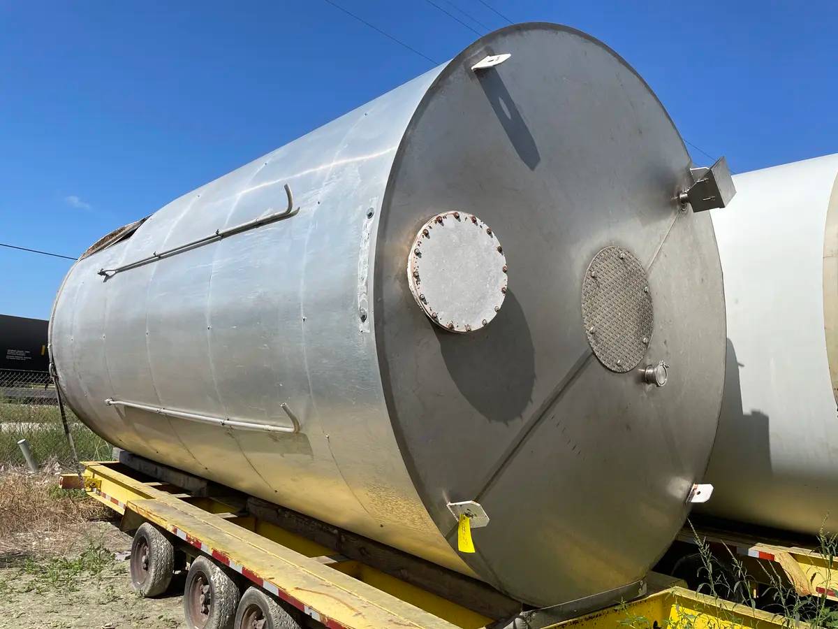 9136 gallon, Stainless Steel High Fructose Syrup Oil Silo, 22.9 min. Circ. capacity, 25 max. Circ. Fuse, 15 - Image 6