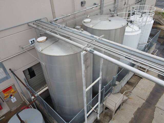 9136 gallon, Stainless Steel High Fructose Syrup Oil Silo, 22.9 min. Circ. capacity, 25 max. Circ. Fuse, 15 - Image 10