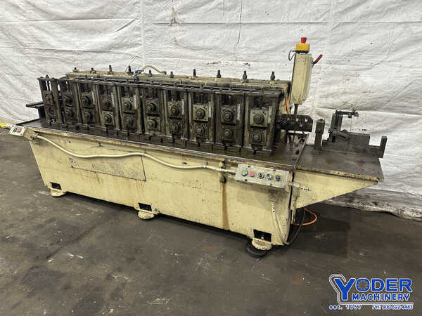 10 Stand, Rafter #W1A, rollformer, 1-7/8" arbor, 10" roll space, forward/reversing, coolant, variable speed - Image 2