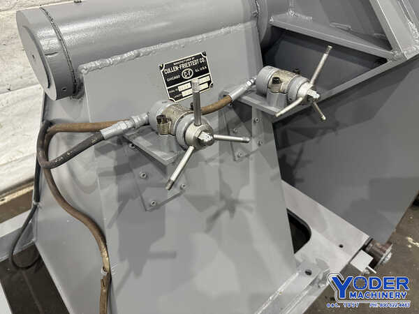 6000 lb. Cullen-Friestedt #HS-60, tailstock welding positioner, 42" x42" T-slotted table, 3 HP - Image 6