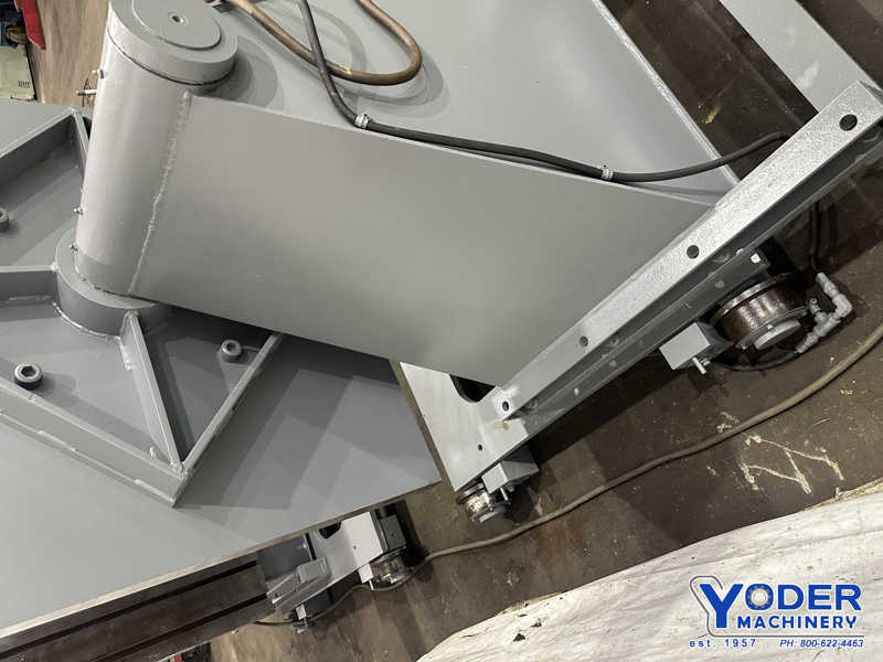 6000 lb. Cullen-Friestedt #HS-60, tailstock welding positioner, 42" x42" T-slotted table, 3 HP - Image 8