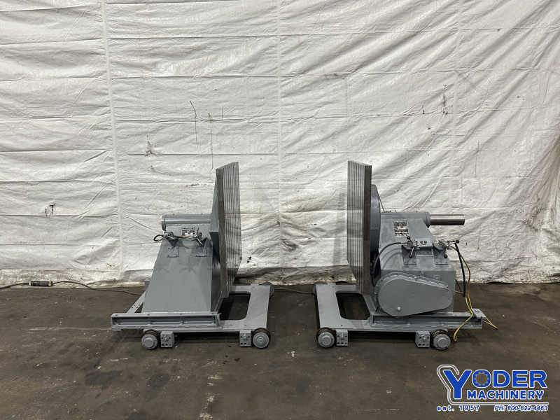 6000 lb. Cullen-Friestedt #HS-60, tailstock welding positioner, 42" x42" T-slotted table, 3 HP - Image 10