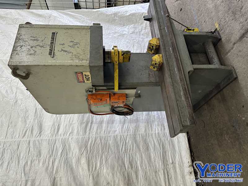 75 Ton, Hannifin #S-75-84-12-4-1-SP, hydraulic straightening press, 12" stroke, 10" throat, 10 HP - Image 3