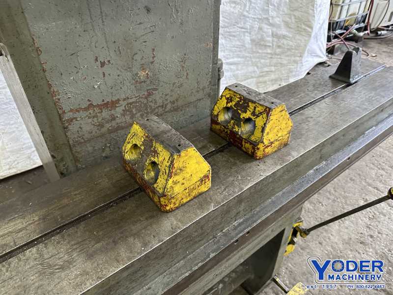 75 Ton, Hannifin #S-75-84-12-4-1-SP, hydraulic straightening press, 12" stroke, 10" throat, 10 HP - Image 4