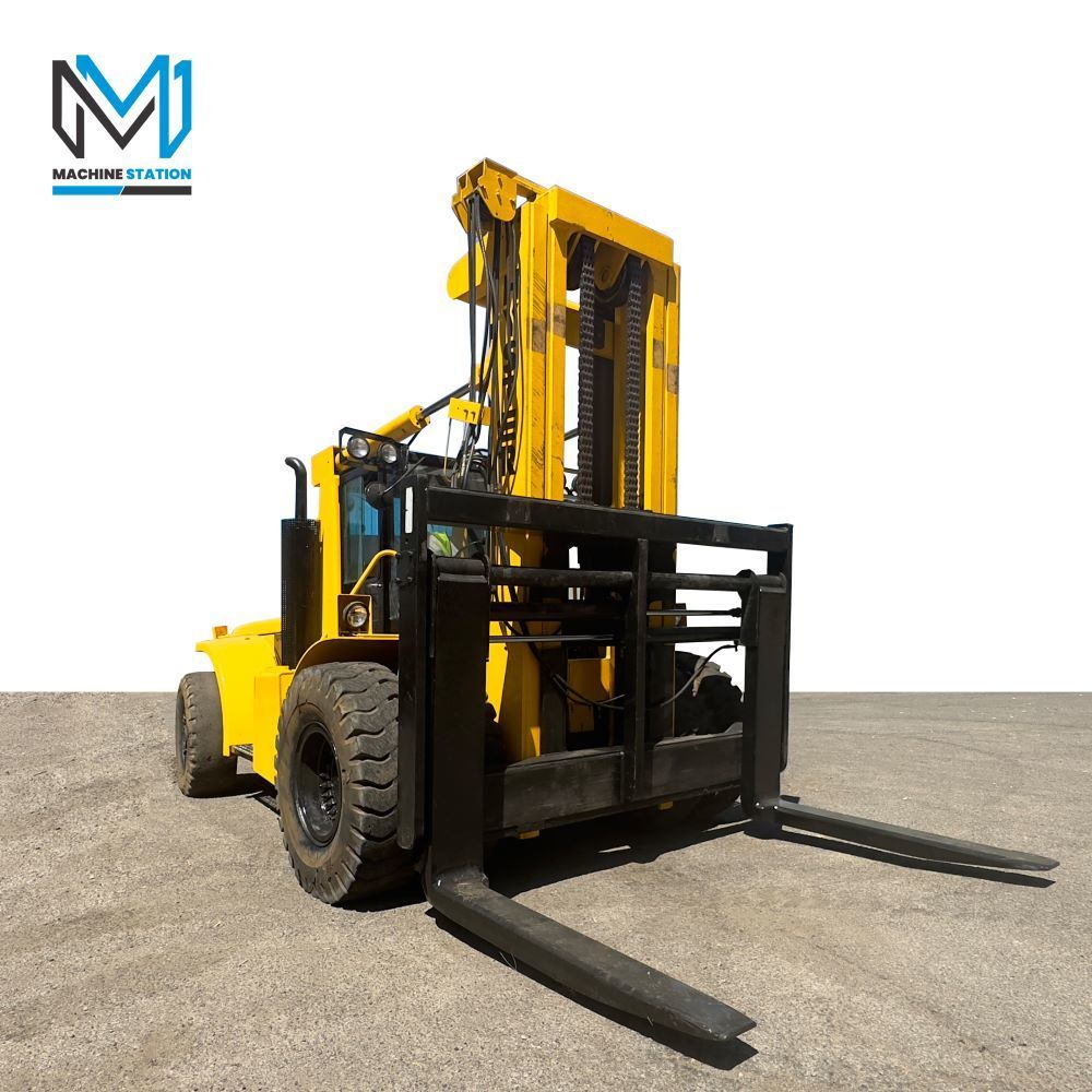 75000 lb. Hyster #H620C, diesel forklift truck, 124.5" load height, 1164 hours - Image 4