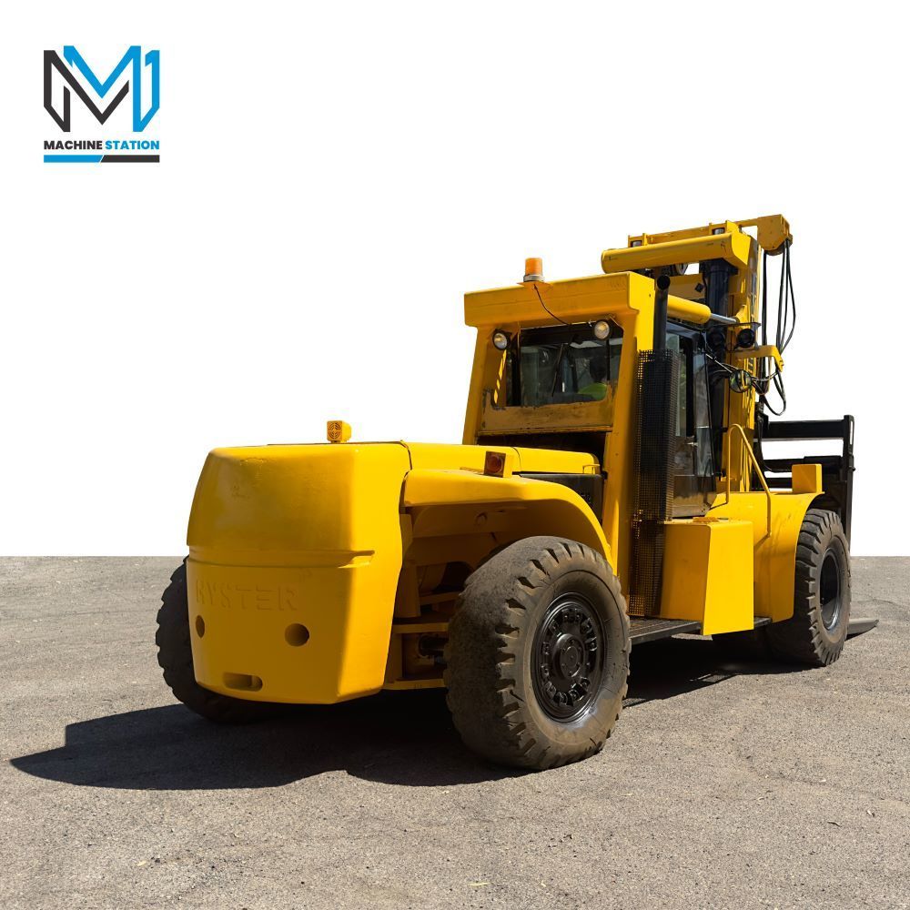 75000 lb. Hyster #H620C, diesel forklift truck, 124.5" load height, 1164 hours - Image 9