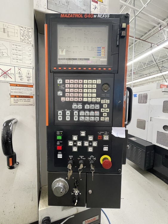 Mazak #Nexus-VCN-410B, 4th Axis vertical machining center,Mazatrol