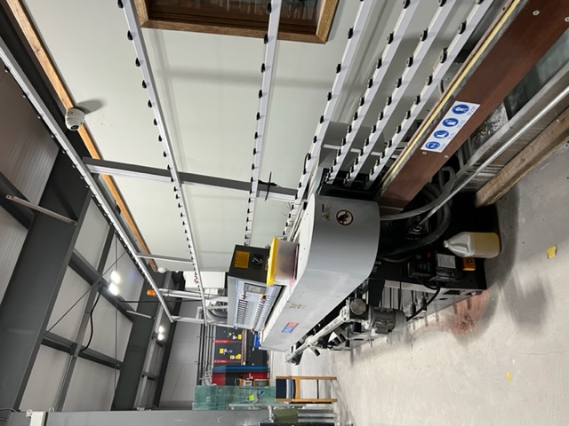 Deway Machinery #DZJ13, glass polishing machine, 12 spindles, lightly used, like new, 2019 - Image 2