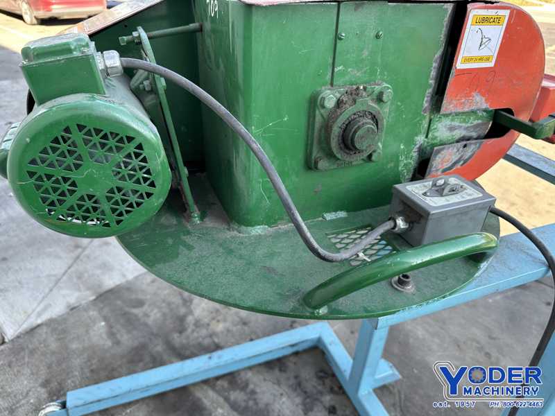 Sweed #400AC, scrap chopper, 3/4" x1-3/4" infeed opening, 3" cut length, 1/2 HP, 90 FPM - Image 5