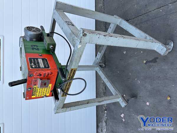 Sweed #LOII-2, scrap chopper, 3/4" x1-1/4" infeed opening, 1/4" cut length, 1/2 HP, 162.5 FPM - Image 6