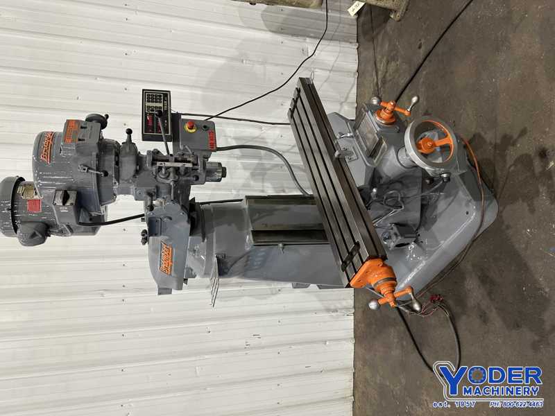 Bridgeport #Series-I, ram type vertical mill, 9" x42" table, 2 HP, 1-Axis Trak digital read out, chrome ways - Image 3