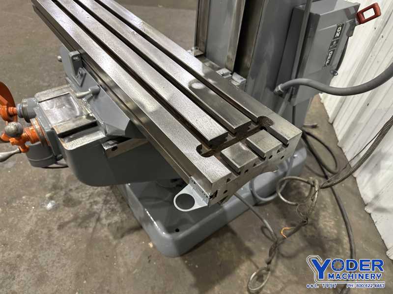 Bridgeport #Series-I, ram type vertical mill, 9" x42" table, 2 HP, 1-Axis Trak digital read out, chrome ways - Image 4