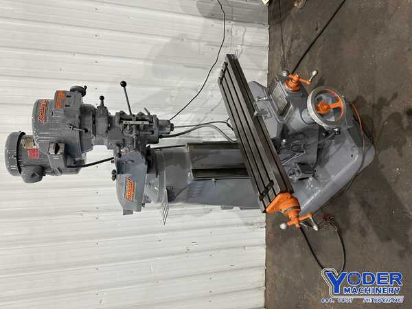 Bridgeport #Series-I, ram type vertical mill, 9" x42" table, 2 HP, 1-Axis Trak digital read out, chrome ways - Image 10